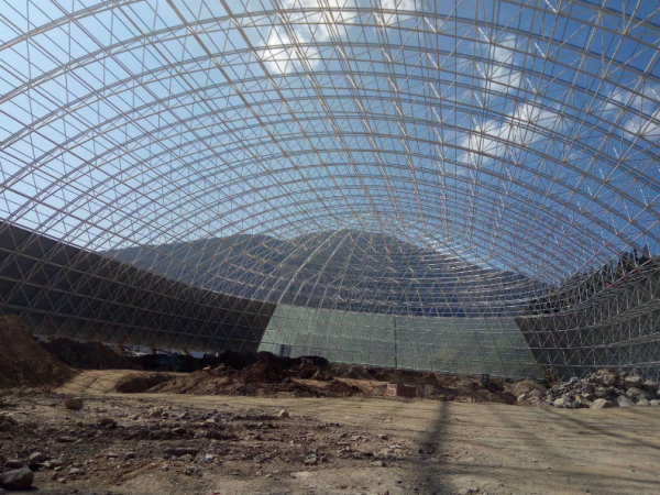 江西干煤棚网架加工案例