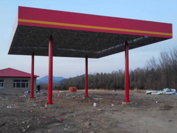 江西加油站网架