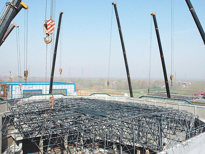 江西网架高空滑移法